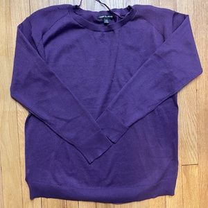 Cable & Gauge Purple Sweater